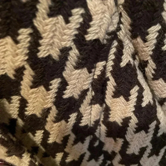 Charter Club Women’s Houndstooth Double-Breasted Wool Coat Size 16 Timeless - Picture 5 of 10